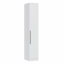 Ver imagem 2 de Guarda Roupa Modulado 1 Porta Requinte+ 100% MDF Branco/Line