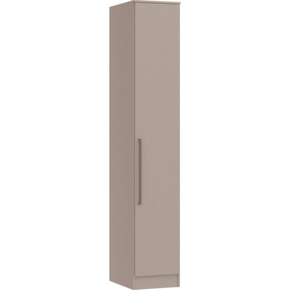 Guarda Roupa Modulado 1 Porta Requinte+ 100% MDF Cinza/Duna Line Guarda Roupa Modulado 1 Porta Requinte+ 100% MDF Cinza/Duna Line