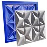 Conjunto 4 Formas 3d Gesso E Cimento Abs Azul 1mm Lindíssimo - 5