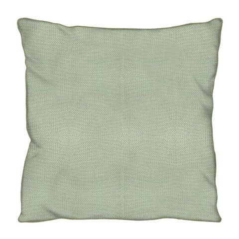 Almofada Decorativa Verde Claro com Cordonê - 50x50cm