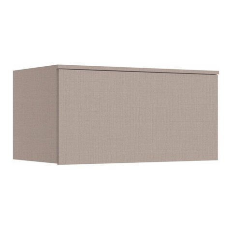 Módulo Aéreo 1 Porta Basculante Requinte+ 100% MDF Cinza/Duna Line