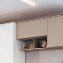 Ver imagem 4 de Módulo Aéreo 1 Porta Basculante Requinte+ 100% MDF Cinza/Duna Line