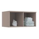 Ver imagem 2 de Módulo Aéreo 1 Porta Basculante Requinte+ 100% MDF Cinza/Duna Line
