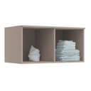 Ver imagem 3 de Módulo Aéreo 1 Porta Basculante Requinte+ 100% MDF Cinza/Duna Line