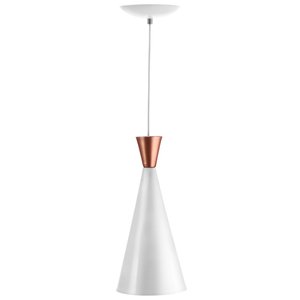 Pendentes Cone Branco Canadá Sala Cozinha Churrasqueir
