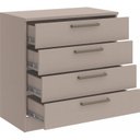 Ver imagem 4 de Cômoda Módulo Inferior 4 Gavetas Requinte+ 100% MDF