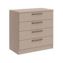Ver imagem 2 de Cômoda Módulo Inferior 4 Gavetas Requinte+ 100% MDF Duna