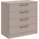 Ver imagem 2 de Cômoda Módulo Inferior 4 Gavetas Requinte+ 100% MDF