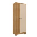 Ver imagem 3 de Armário Multiuso Lavanderia Escrítorio 2 Portas Stella Carvalho Off White