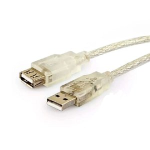 Cabo Usb 2.0 Macho X Fêmea 3m Crista - Extensão