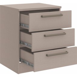 Mesa de Cabeceira Modulada 3 Gavetas Requinte+  - 3