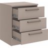Mesa de Cabeceira Modulada 3 Gavetas Requinte+  - 3