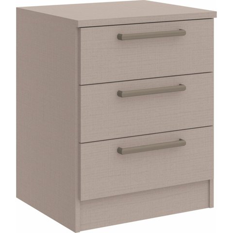 Mesa de Cabeceira Modulada 3 Gavetas Requinte+ 100% Mdf