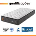 Ver imagem 5 de Colchão Solteiro Molas Ensacadas Pillow Super Monaco 88x188x34cm Probel - Suporta até 180kg