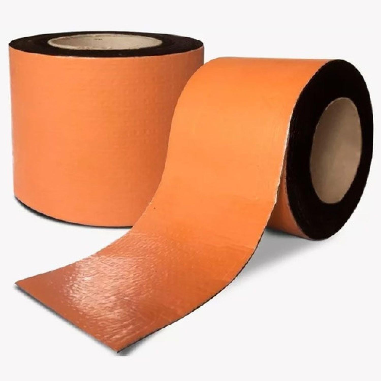 Manta Asfáltica Auto Adesiva Terracota 30cm X 10m Cor Telha - 2