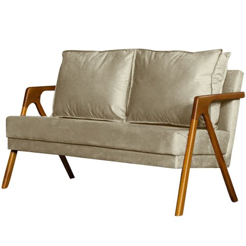 Namoradeira Decorativa Marília Linho Bege