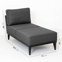 Chaise Boreal Base em Madeira com Mola Ensacada CabeCasa MadeiraMadeira - 2