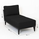 Ver imagem 2 de Chaise Boreal Base em Madeira com Mola Ensacada CabeCasa MadeiraOriginals