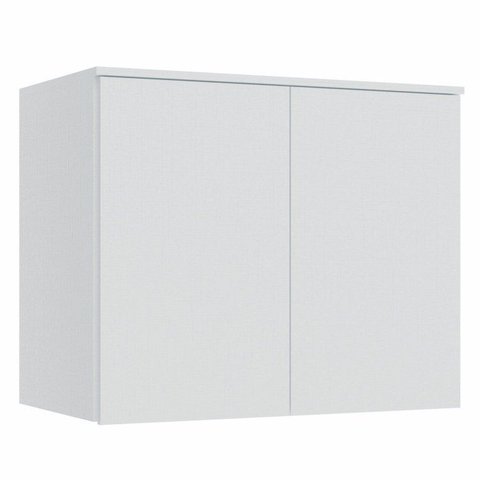 Módulo Aéreo 2 Portas Requinte+ 100% MDF Branco/Line