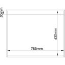 Ver imagem 5 de Módulo Aéreo 2 Portas Requinte+ 100% MDF Branco/Line