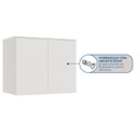 Ver imagem 3 de Módulo Aéreo 2 Portas Requinte+ 100% MDF Branco/Line