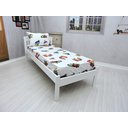 Ver imagem 1 de Jogo De Lençol Com Elastico E Fronha Carros Kit 2pçs