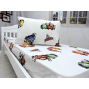 Ver imagem 3 de Jogo De Lençol Com Elastico E Fronha Carros Kit 2pçs