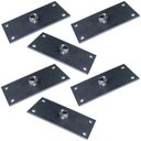 Ver imagem 1 de Kit 6 Chapinhas Reta Fixação Pés Palito Rosca 5/16 Zincada