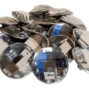 Ver imagem 5 de Botão Cristal Strass 20mm Capitonê para Estofado Pct 50 Un
