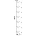 Ver imagem 1 de Módulo Cantoneira 6 Prateleiras Requinte+ 100% MDF