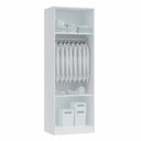 Ver imagem 3 de Guarda Roupa Modulado 2 Portas Requinte 100% MDF