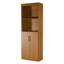 Ver imagem 2 de Estante Livreiro Bipartida 63cm 2 Portas Form Nature Z56 - Mpozenato