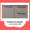 Ver mais imagens de Cozinha Completa 4 Peças 1 Paneleiro 1 Armário Aéreo 2 Balcões Caiena Thela