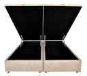 Ver imagem 1 de Cama Box Baú King-size 193x203 Reforçada Fabricação Própria - Suede Bege