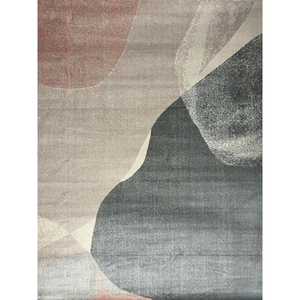 TAPETE SUTIL PLUS FASHION 2,00x2,50 - terra cota/bege/cinza/