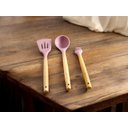 Ver imagem 4 de Jogo de Panelas Indução 14 Peças Rosa Cerâmica Antiaderente