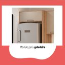 Ver imagem 5 de Armário de Cozinha para Geladeira Amêndoa Thela