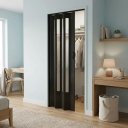 Ver imagem 3 de Porta Sanfonada de PVC Translucido 210cm x 60cm Plastporta Bcf Preto