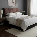 Ver imagem 3 de Cabeceira para Cama Casal Capitonê Suede 1,40x1,19x0,11