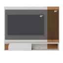 Ver imagem 5 de Home Suspenso Jurerê 1.36 Off White Matte/freijó para Tv até 65” - Colibri