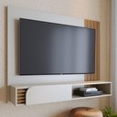 Ver imagem 2 de Home Suspenso Jurerê 1.36 Off White Matte/freijó para Tv até 65” - Colibri