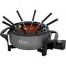 Kit Vinho e Panela Elétrica de Fondue Oster Cinza - 220V - 2