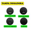 Ver imagem 4 de Kit 4 Porta Temperos Condimento Horizontal Harlem Vidro