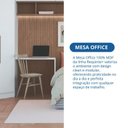 Ver imagem 7 de Mesa Complementar Office Requinte+ 100% MDF 80cm Branco Line