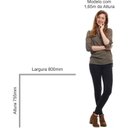 Ver imagem 3 de Mesa Complementar Office Requinte+ 100% MDF