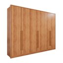 Ver imagem 2 de Guarda-Roupa 6 Portas 6 Gavetas Anápolis Plus 100% MDF Laranja/Cinamomo