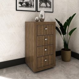 Armário para Escritório 158,5cm com 1 Gaveteiro e 4 Portas - 11