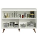 Ver imagem 4 de Balcão Armário de Cozinha de Pia 2 Portas Branco Reims Madesa