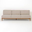 Ver imagem 3 de Sofá 3 Lugares Boreal com Mola Ensacada CabeCasa MadeiraOriginals