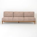 Ver imagem 3 de Sofá 3 Lugares Boreal com Mola Ensacada CabeCasa MadeiraOriginals